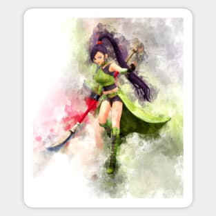 Jade - DQXI Watercolor Sticker